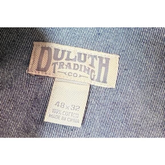 Duluth Trading Men’s Ballroom Relaxed Fit Jeans Dark Denim Size 48x32 - Picture 6 of 7